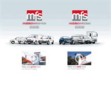 Tablet Screenshot of mobilefleet.com.au