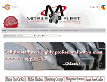 Tablet Screenshot of mobilefleet.net.au